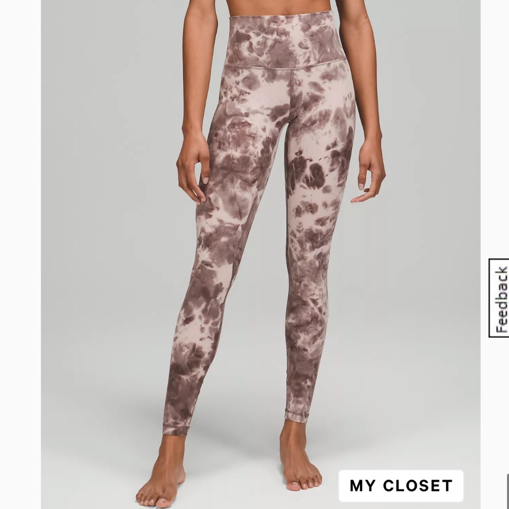 Lululemon Align 25” Leggings in Diamond Dye Mink Bery